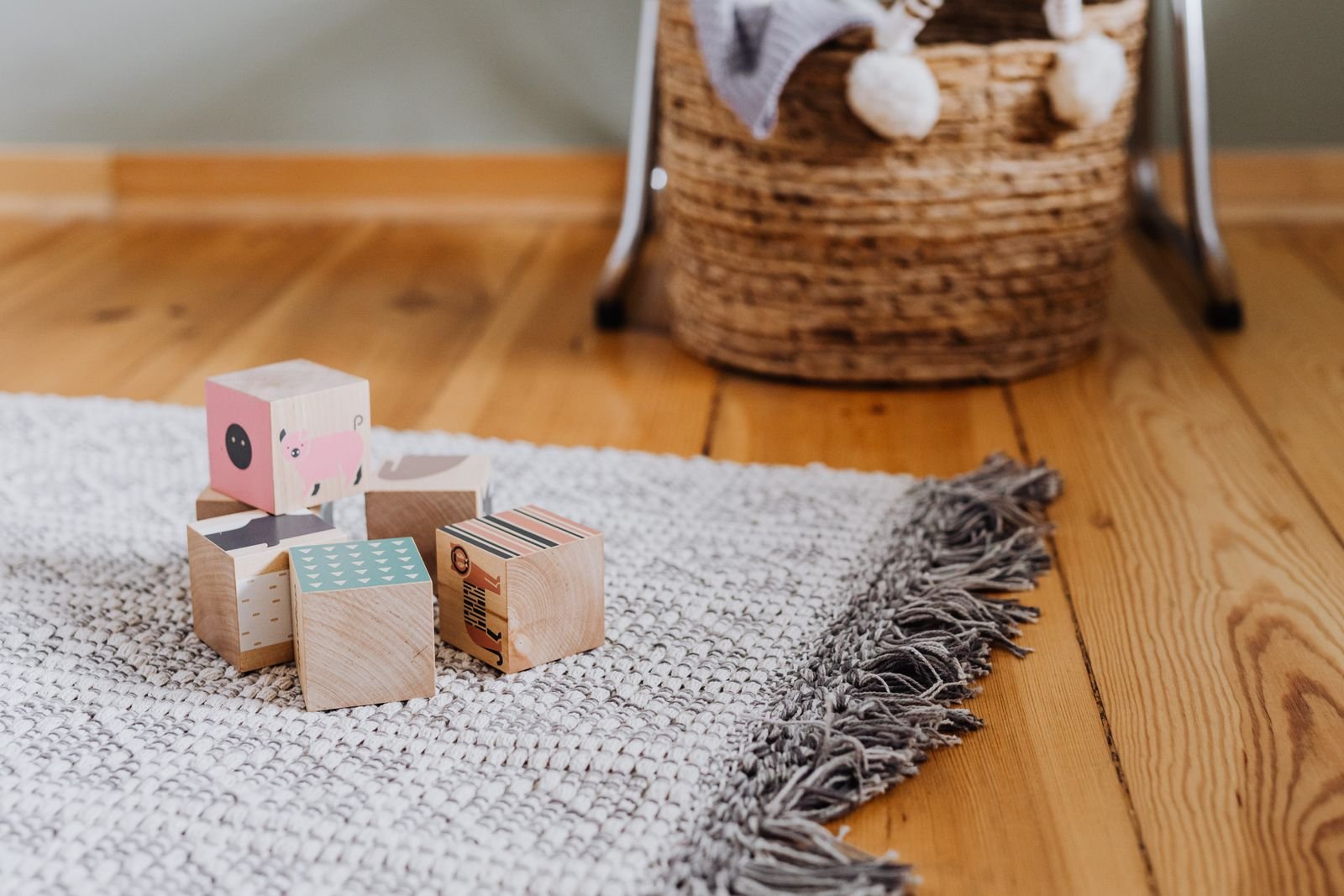 Toys arranged thoughtfully on the ground